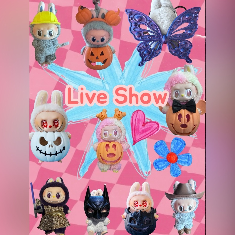 I’M LIVE POSH FAMILY,  LABUBU, COSTUME MADE, KIDS , 3D PRINT